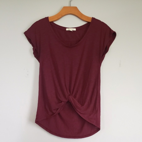 Anthro Pure+Good Twist Front Tee XS - Picture 2 of 8
